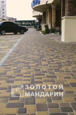 Тротуарная плитка сухопрессованная "Старый город" (h=4 см)