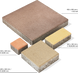 Тротуарная плитка бетонная сухопрессованная "Брусчатка 20*10" (h=6 см)