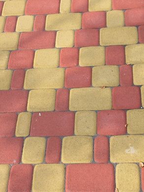 Тротуарная плитка бетонная сухопрессованная "Старый город" (h=4 см)