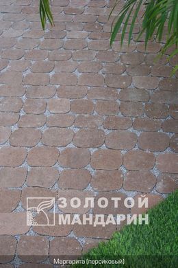 Тротуарная плитка сухопрессованная "Маргарита" (h=6 см) без фаски