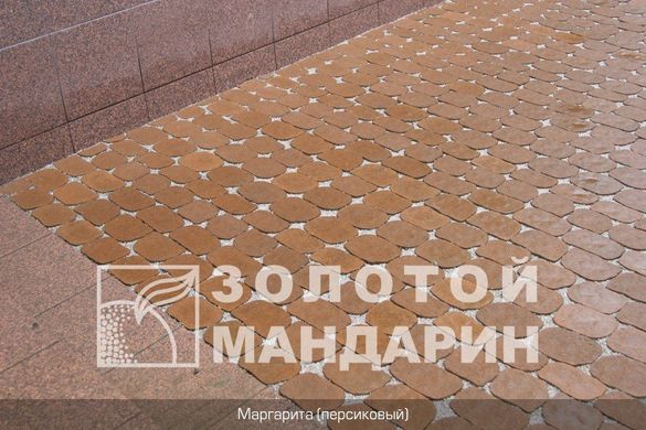 Тротуарная плитка сухопрессованная "Маргарита" (h=6 см) без фаски