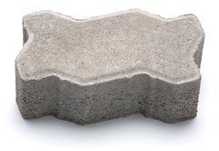 Тротуарная плитка бетонная сухопрессованная "Волна" (h=8 см)