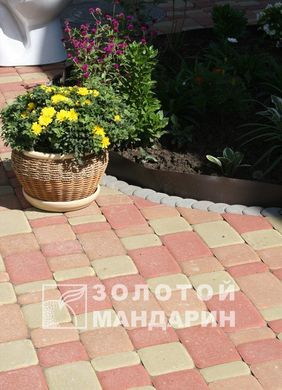 Столбик садовый круглый бетонный сухопрессованный (10*25*8 см)