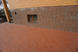 Тротуарная брусчатка клинкерная "БрукКерам" с термо замком (h=4.5 см), Классика Рубин
