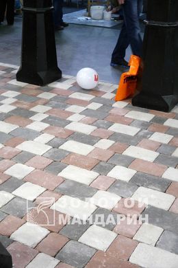 Тротуарная плитка сухопрессованная "Плац Антик" (h=6 см)