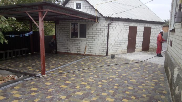 Тротуарная плитка бетонная сухопрессованная «Старый город» (h=6 см)