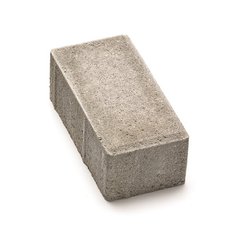 Тротуарная плитка бетонная сухопрессованная "Брусчатка 20*10" (h=8 см)