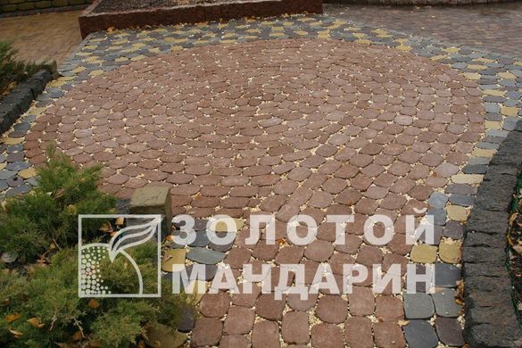 Тротуарная плитка сухопрессованная "Маргарита Антик" (h=6 см)