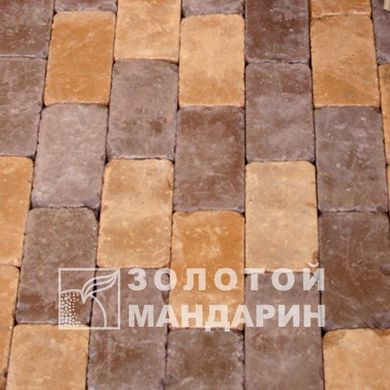 Тротуарная плитка сухопрессованная "Кирпич Роттердам Антик" (h=6,5 см)