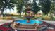 Фонтан садовый бетонный трехъярусный «Венский» в большом бассейне