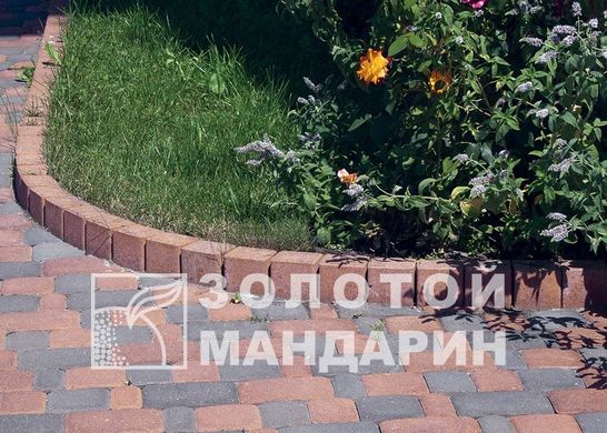 Столбик садовый квадратный бетонный сухопрессованный (10*25*8 см)