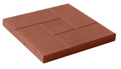 Тротуарная плитка бетонная вибролитая «Квадрат» (h=3 см)