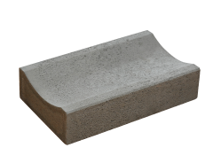 Желоб водоотводный бетонный сухопрессованный (33*20*8 см)