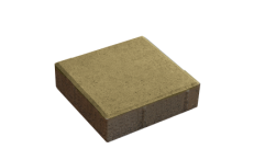 Тротуарная плитка бетонная сухопрессованная "Квадрат 20*20" (h=6 см)
